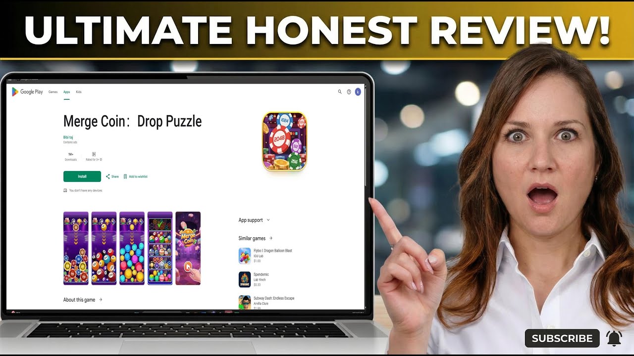 Merge Coin Drop Puzzle Review &ndash; Gameplay Overview & My Experience