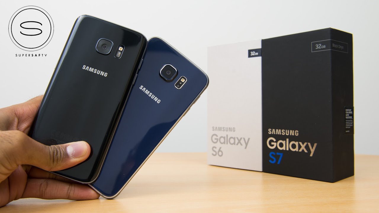 Samsung Galaxy S7 vs Galaxy S6 Unboxing and Comparison