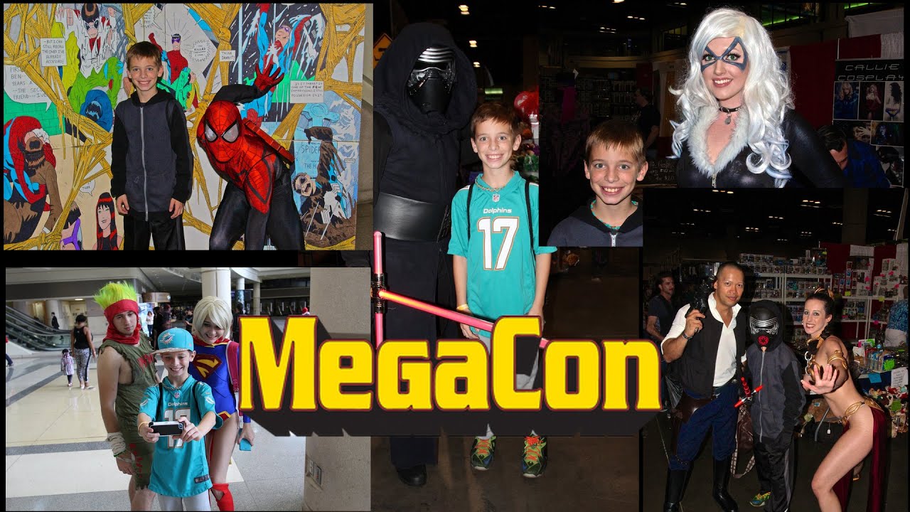 MEGACON Fandays 2015 Convention Kid Trolling Cosplayers