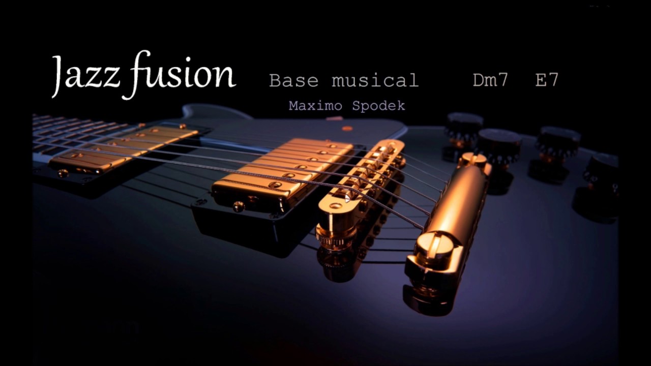 PISTA BASE DE FUNK JAZZ FUSION EN Dm PARA PRACTICAR EN GUITARRA, PIANO, TROMPETA, SAXO,  ETC