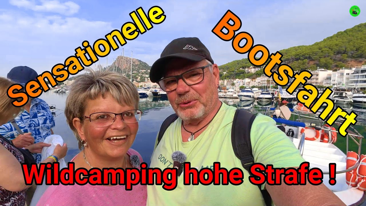  Abenteuerliche Bootsfahrt mit der Nuria in L`Estatit Costa Brava