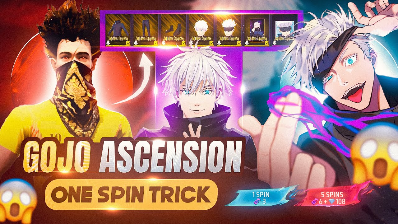 Finally I Got  New Gojo Ascension Event ! 😱 One Spin Trick - KKR GAMING