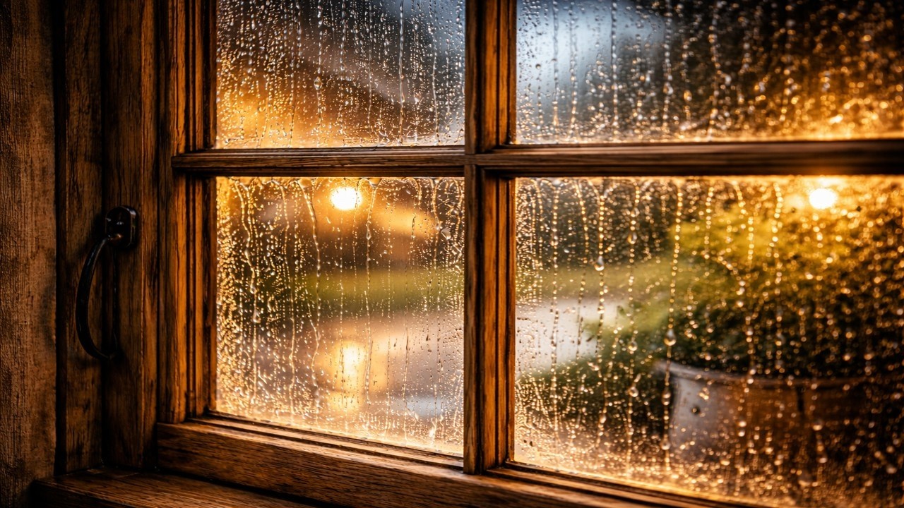 Fall Asleep to Farmhouse Rain | Cozy Rain Sounds for Deep Sleep All Night