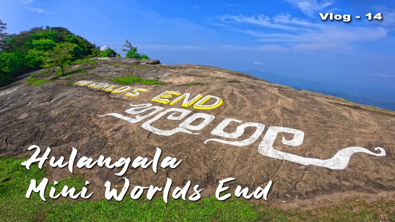 Hulangala Mini World's End (Nawgala) | Selagama | Aerial View (Vlog - 14 | 2021)