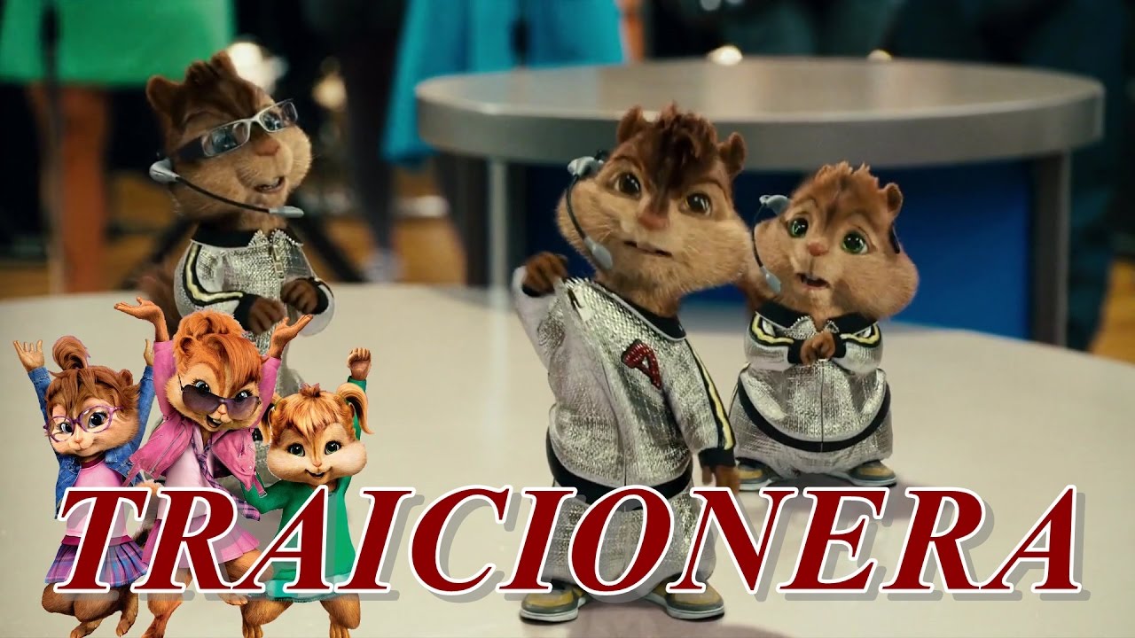 Traicionera | Sebastián Yatra ft Alvin & las Ardillas | Parodia Animada