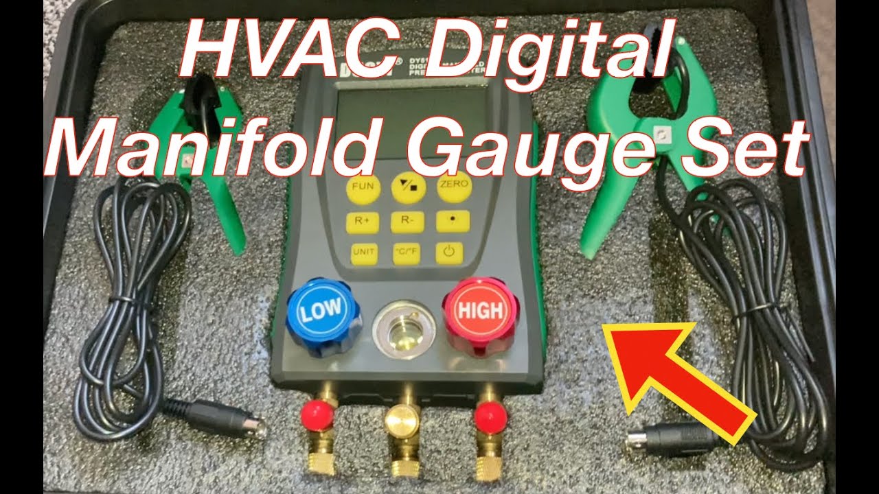 Digital Manifold Gauge Set | HVAC