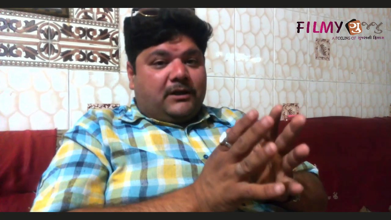 ACTOR JIGNESH MODI SUPPORTING TO FILMY GUJJU MAGAZINE