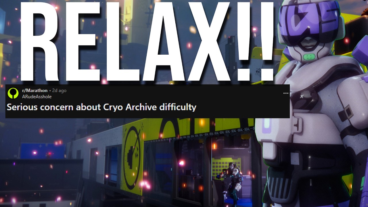 The Marathon Community Needs to Chill the F*ck Out...