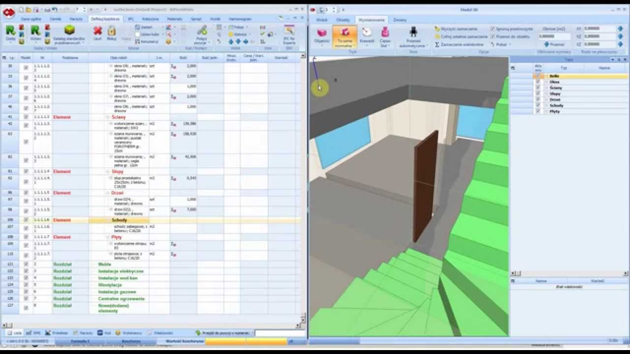 Quantity Takeoff (Sketchup & BIMestiMate)