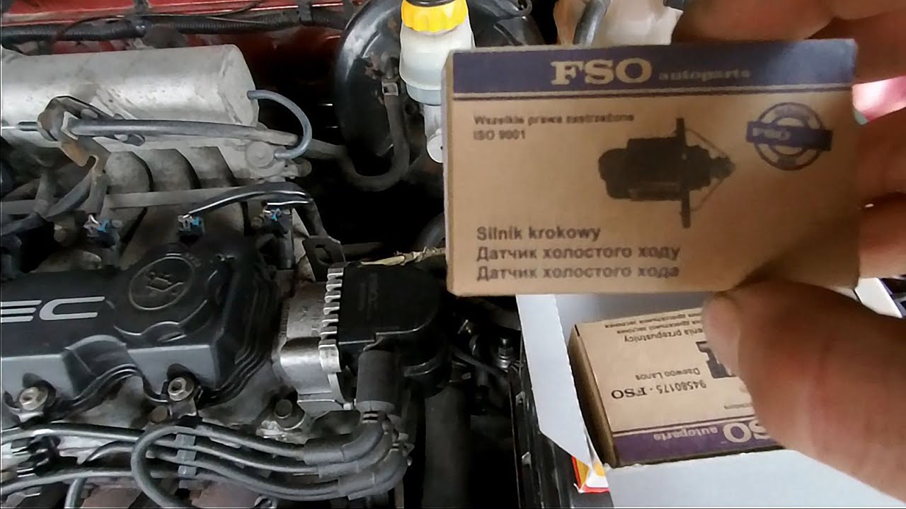 Daewoo Lanos 1.5. Неустойчивая работа на холостом ходу. Замена РХХ.