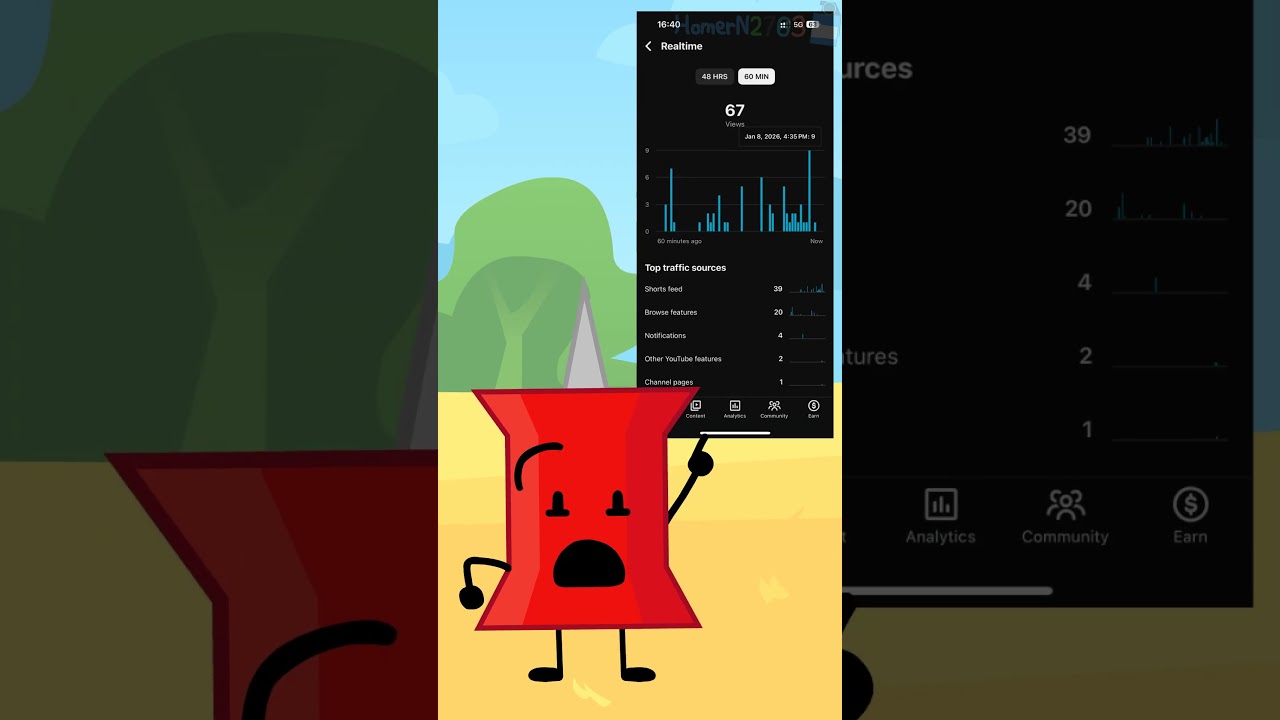 TPOT: 67 просмотров??? (Аудио от @Humany) #bfdi #bfb #tpot #objectshowscommunity #osc