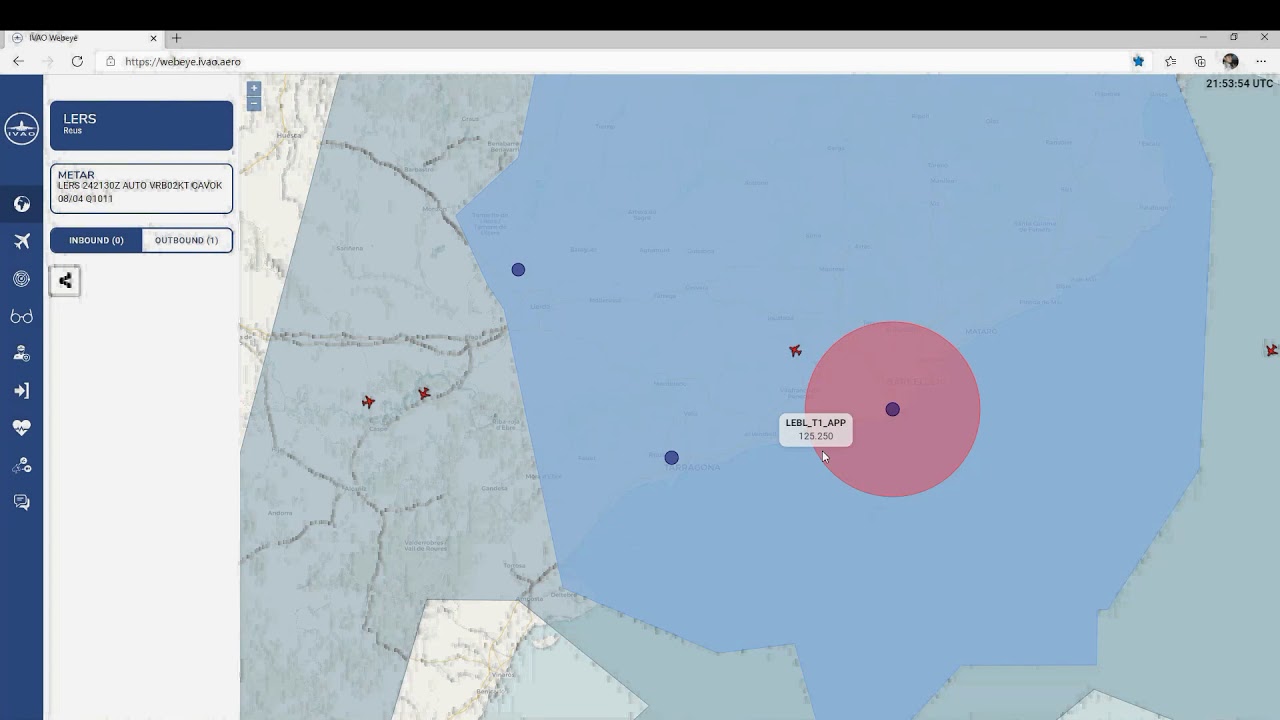 Comunicaciones IVAO Desde la plataforma Hasta Control del Vuelo