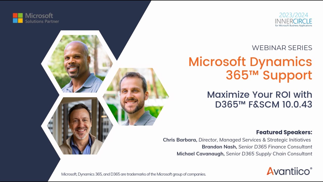 What You Need to Know: Microsoft D365 F&SCM Update 10.0.43