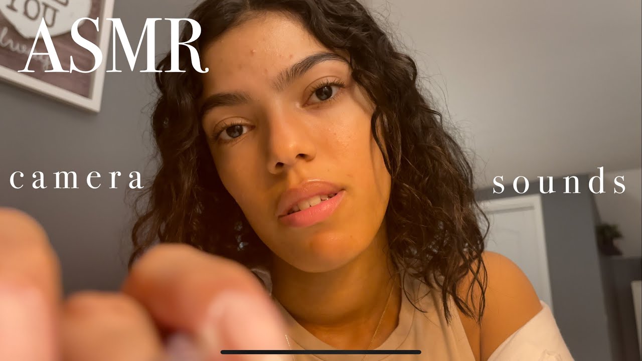 Ambers ASMR: cleaning the camera + tapping & scratching on the lens