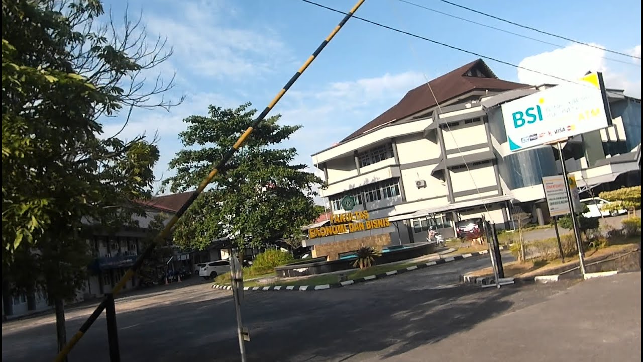 Perkembangan dan Kondisi jalan di Komplek Kampus UNMUL Samarinda.