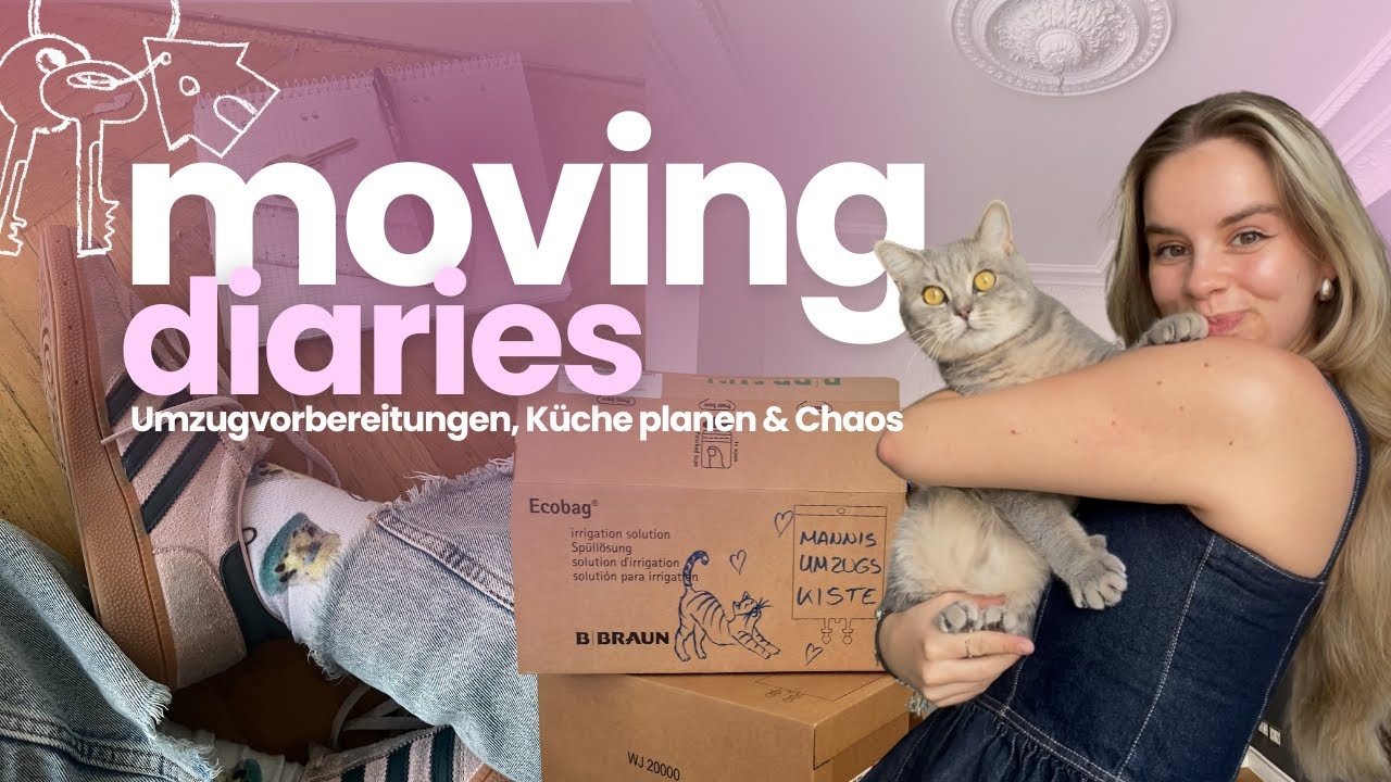 Moving diaries ep.1 🔑 | Umzugsvlog– Küche planen & Umzug vorbereiten | ellismemories