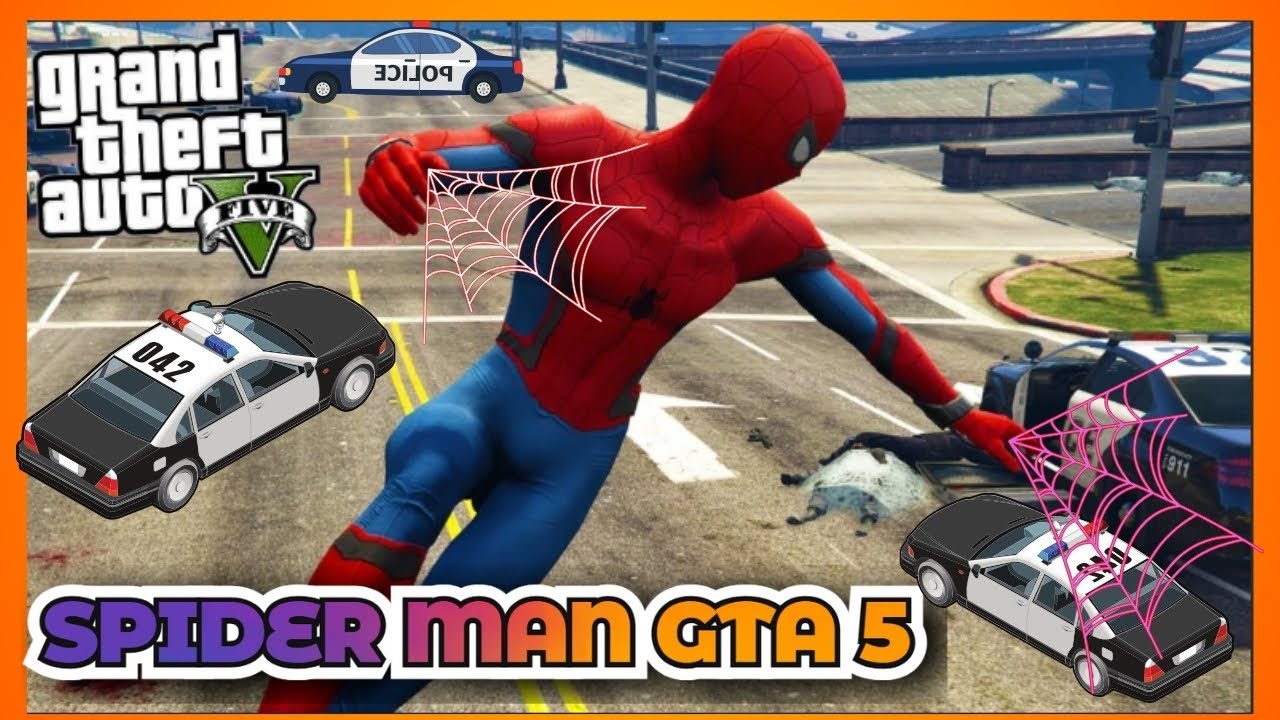 SPIDER MAN GT5 FAZENDO BAGUNÇA NA CIDADE ( SPIDER MAN GT5 )