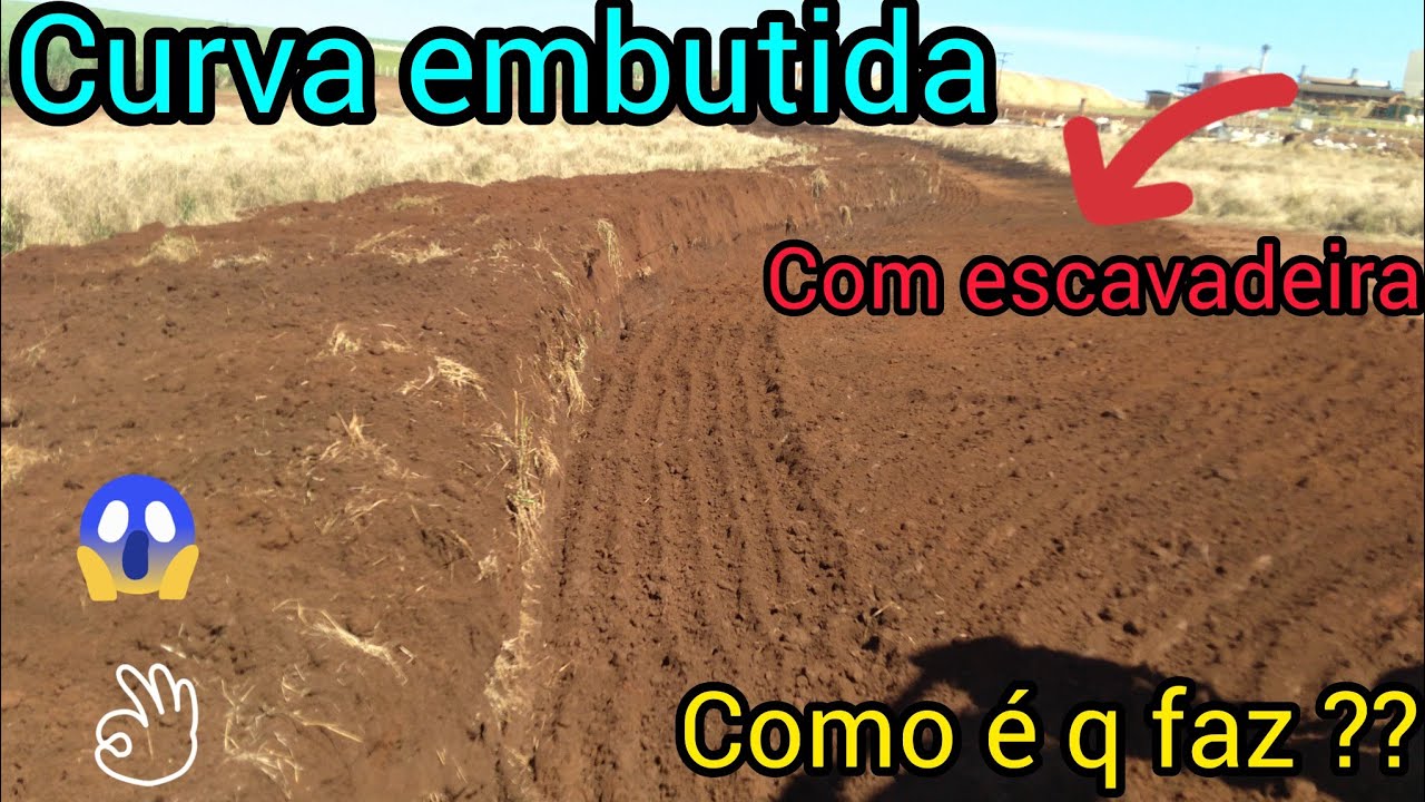 curva embutida / escavadeira hidráulica/ Newholand 215
