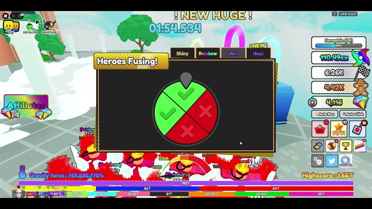 GETTING 15 PET EQUIP IN 𝐀𝐍𝐈𝐌𝐄 𝐑𝐀𝐂𝐄 𝐂𝐋𝐈𝐂𝐊𝐄𝐑