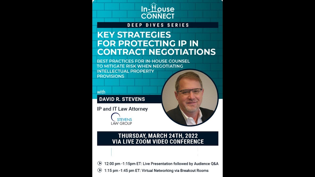 Key Strategies For Protecting IP In Contract Negotiations