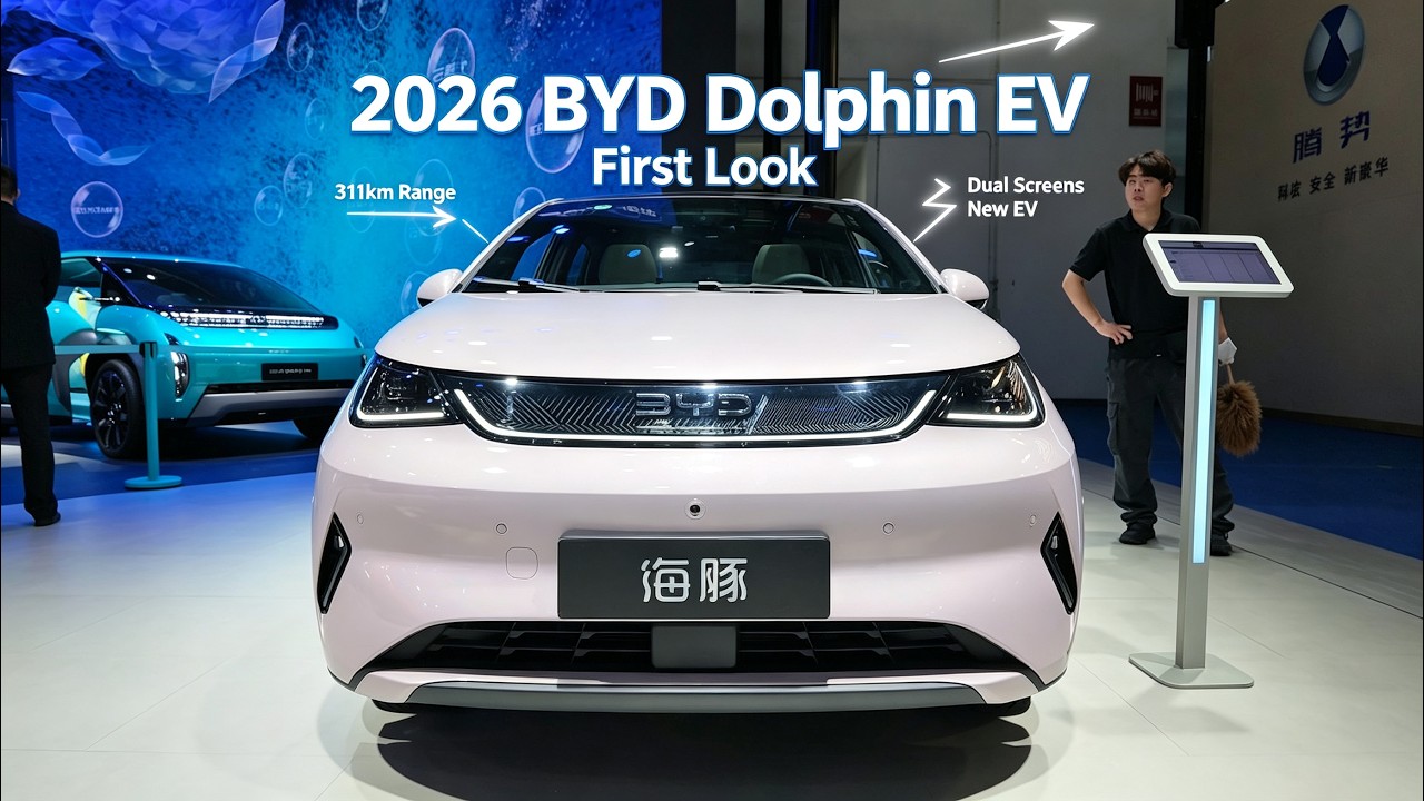All New 2026 BYD Dolphin EV Exterior And Interior - Beijing Auto Show 2026 | 4K