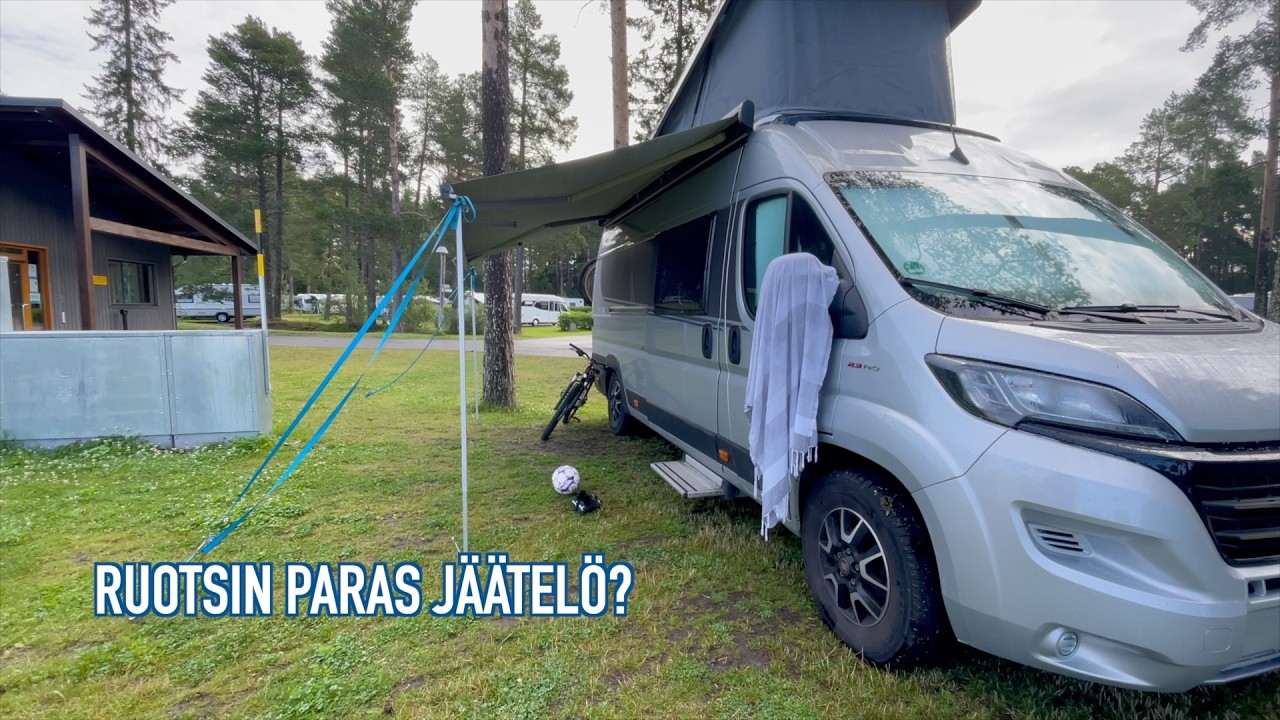Matkailuautolla Ruotsiin — sade muutti kaikki suunnitelmat - osa 1