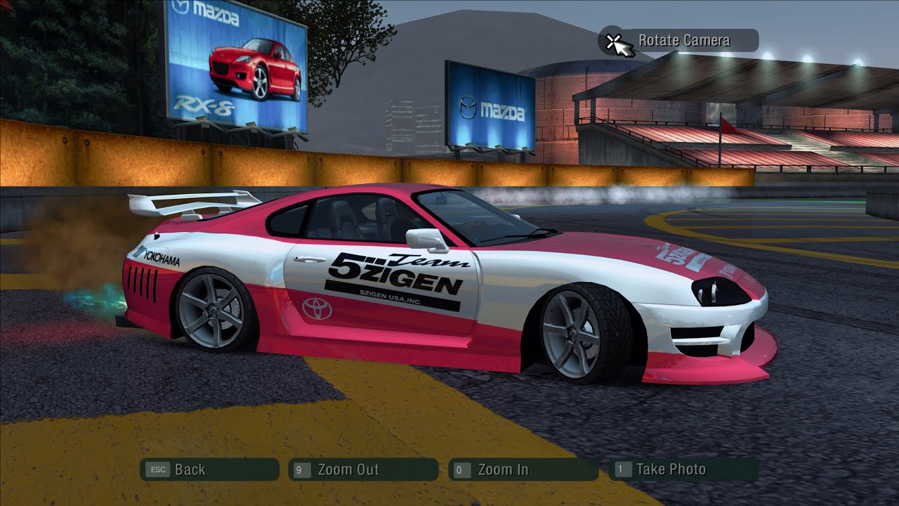 NFSC -- Toyota Supra Sending it Hard!