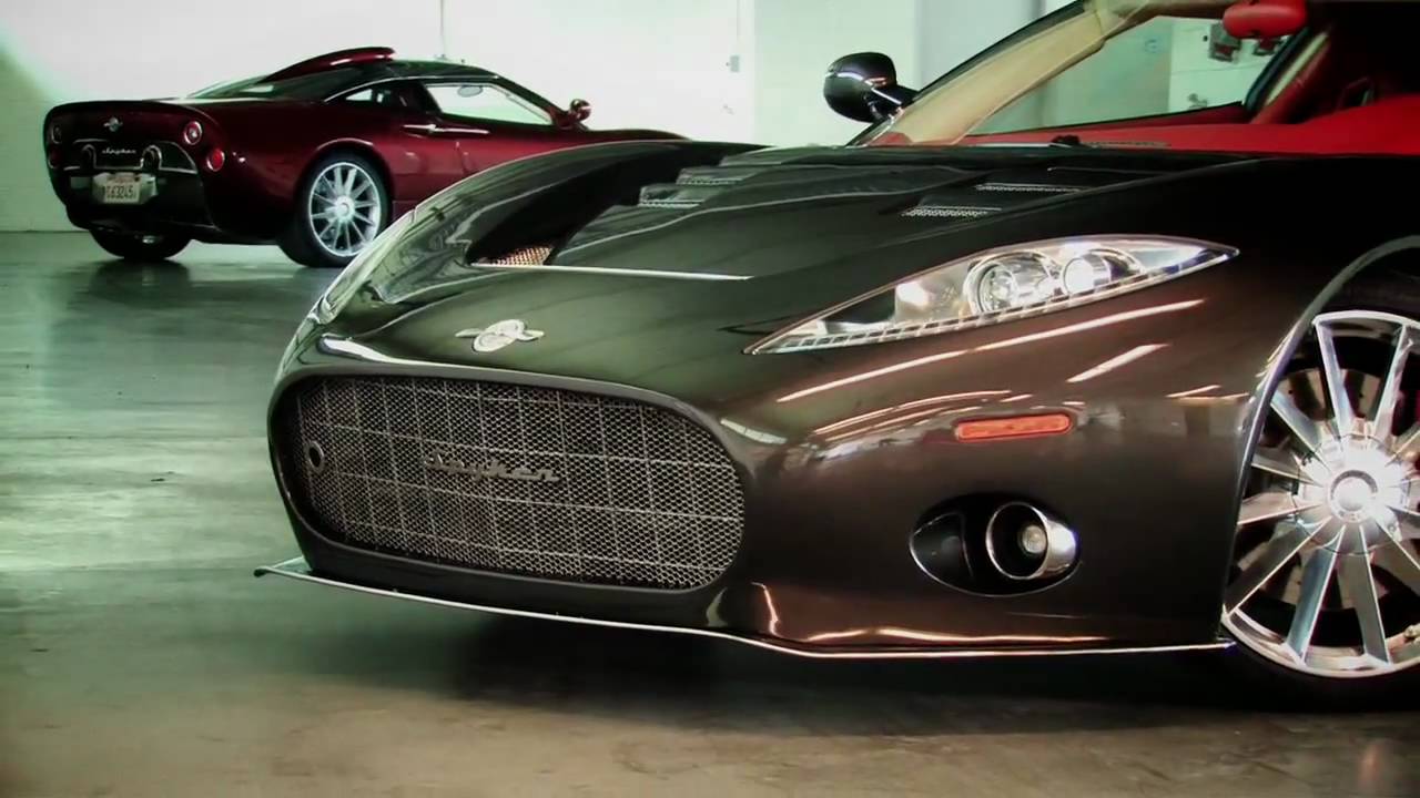 Spyker C8 Aileron Track test