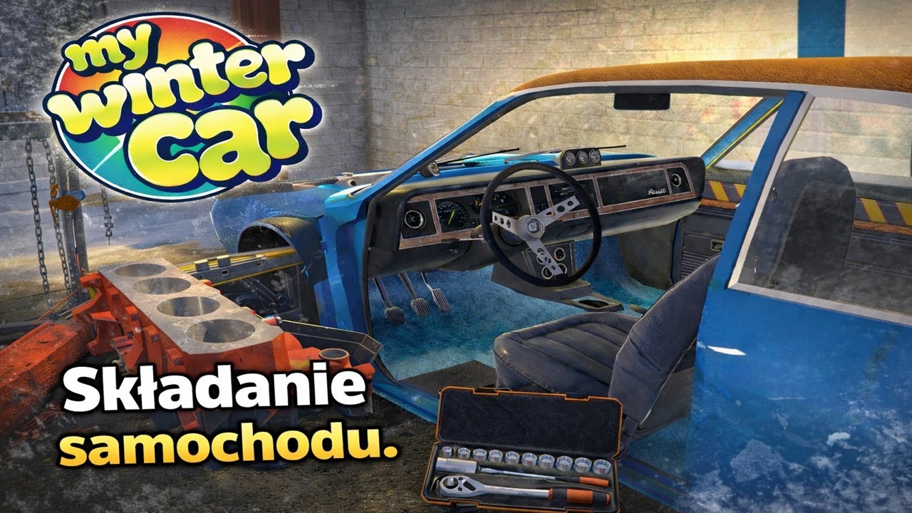 SKŁADANIE SAMOCHODU - CZAS NA SILNIK | My Winter Car ❄️🚗