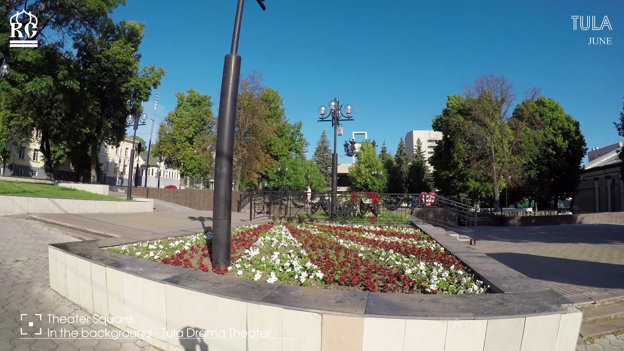 Тула. Прогулка про проспекту Ленина. [4K].