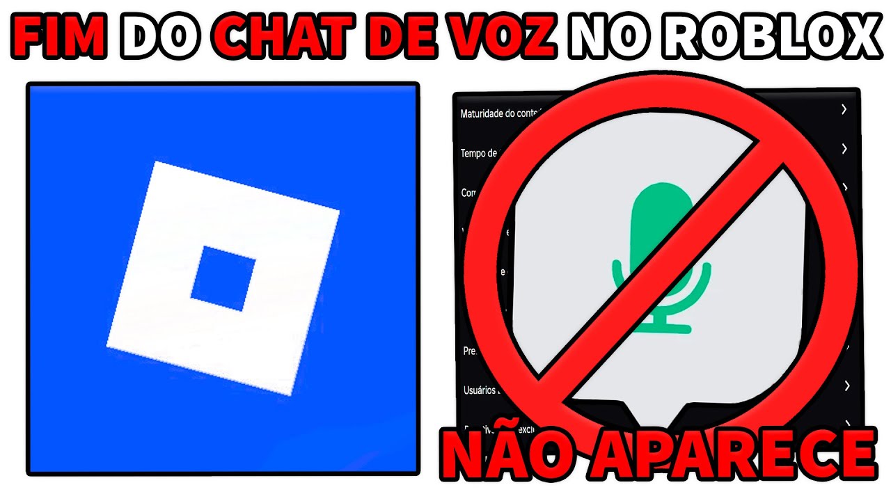 É O FIM DO CHAT DE VOZ NO ROBLOX?!