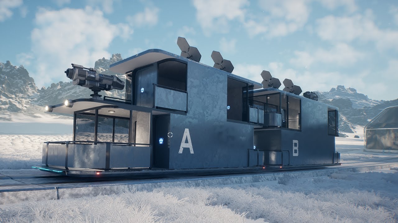 Surviving a FROZEN Planet on a Moving Train! - Heat Death: Survival Train (Part 1)