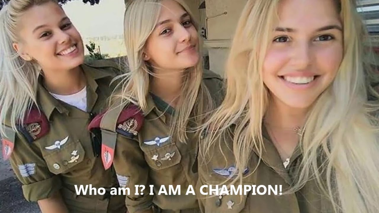 Israel  IDF Girls Military Motivation 2 CHAMPION!