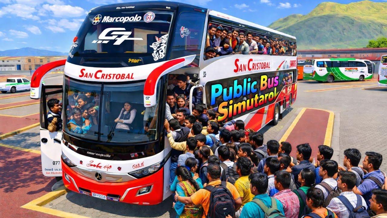 US Coach🤬🚍 Bus simulator game 3d 