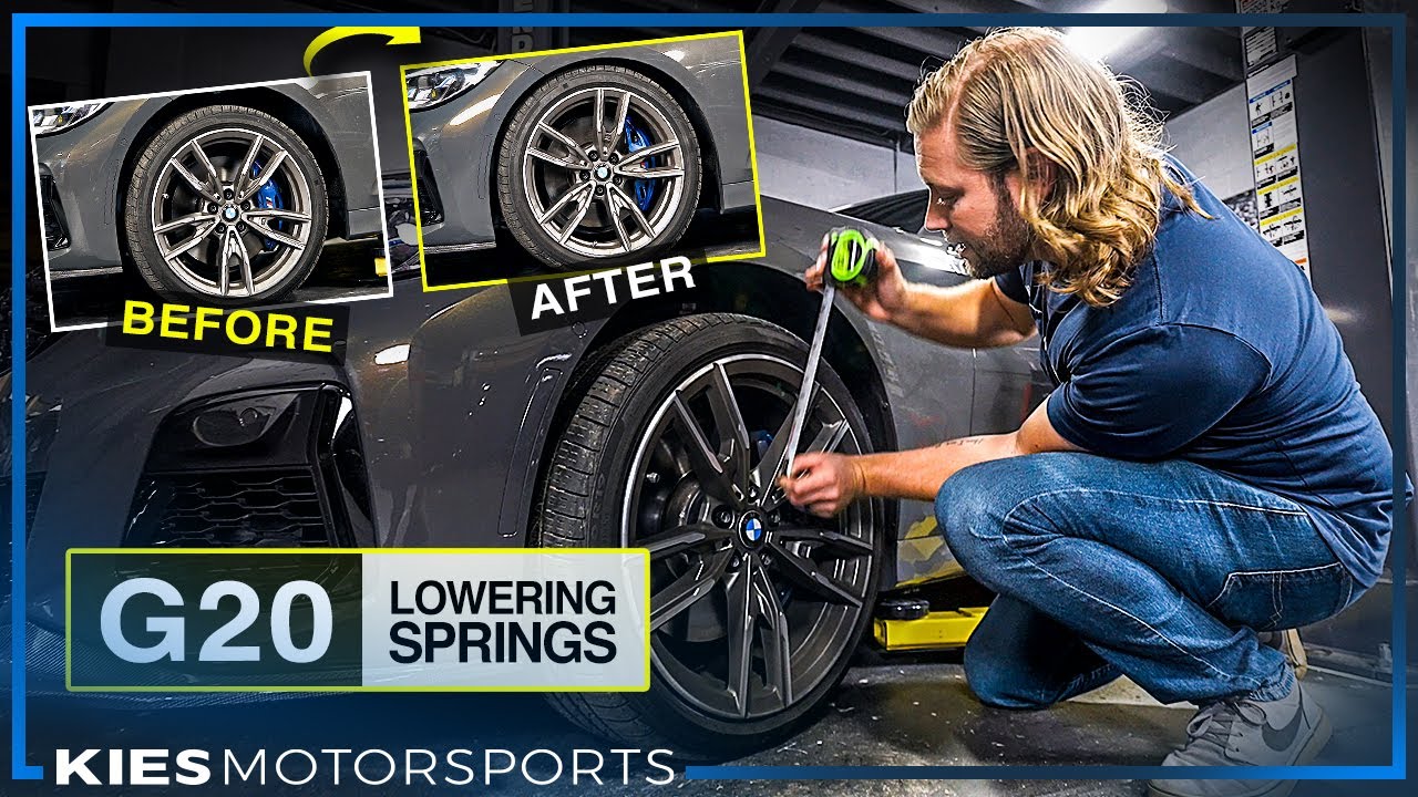HOW TO LOWER YOUR G20 BMW THE CHEAP AND EASY WAY (M340i, 330, etc.)