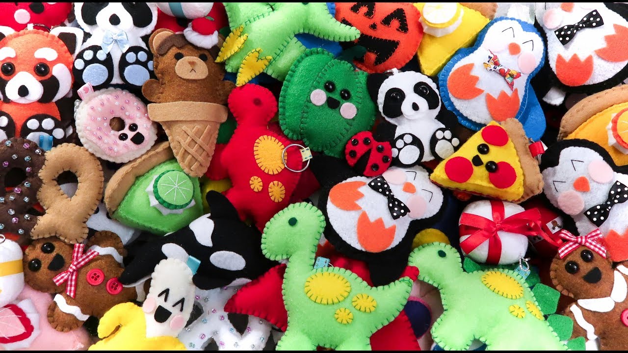 Felt Plushie Collection!