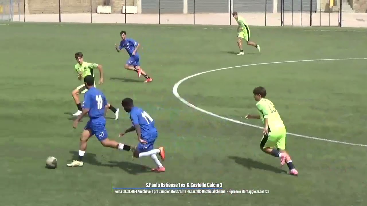 S.Paolo Ostiense vs G.Castello Calcio U17 