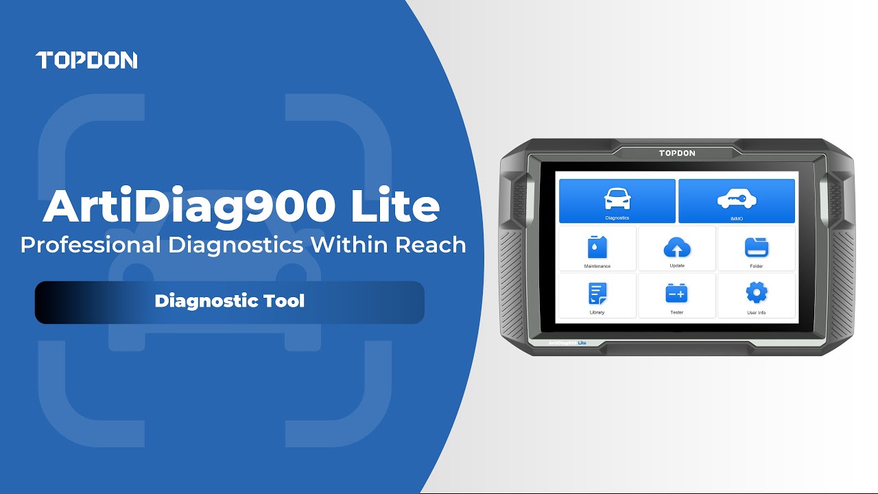 TOPDON ArtiDiag900 Lite | Professional Diagnostics Within Reach