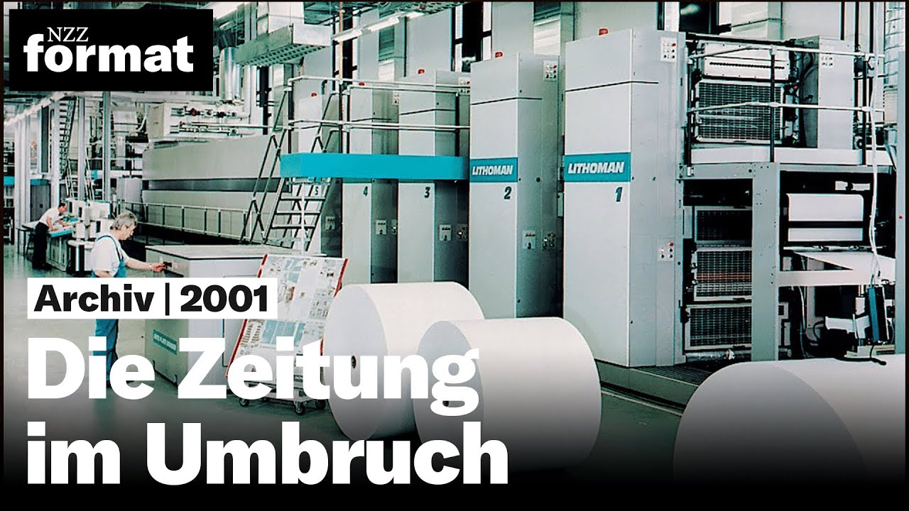 Gut zum Druck: Die Zeitung im Umbruch (2/2) I Doku von NZZ Format (2001)
