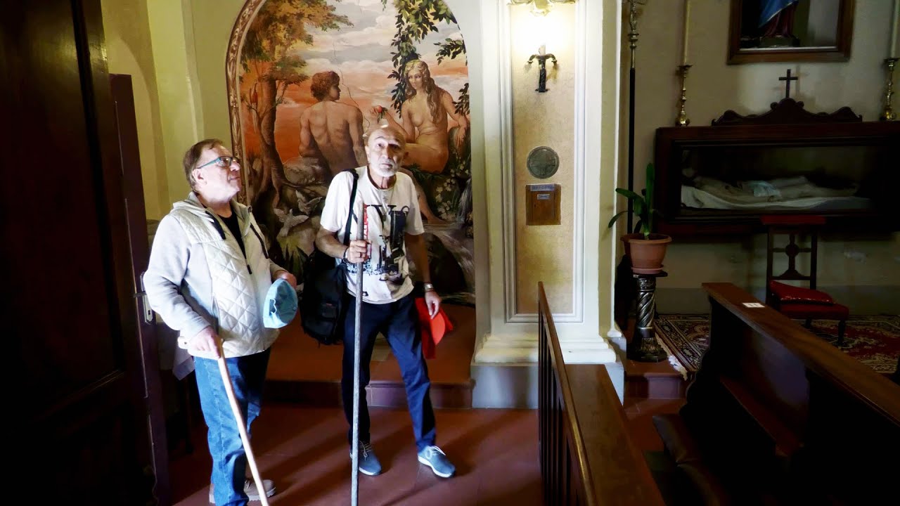il Cammino nell'Arte in Val Taro e Ceno. Gli affreschi di Ugo Lagasi nella Chiesa di Pione. 4K UHD
