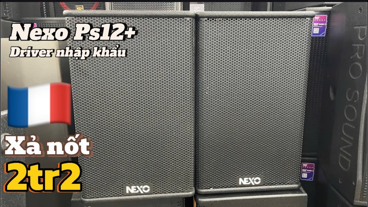 Loa Nexo Pháp 🇫🇷 Ps12 Driver 180coil76 - xả nốt giá rẻ 2tr bao ship toàn quốc cho ae chơi tết 🧧