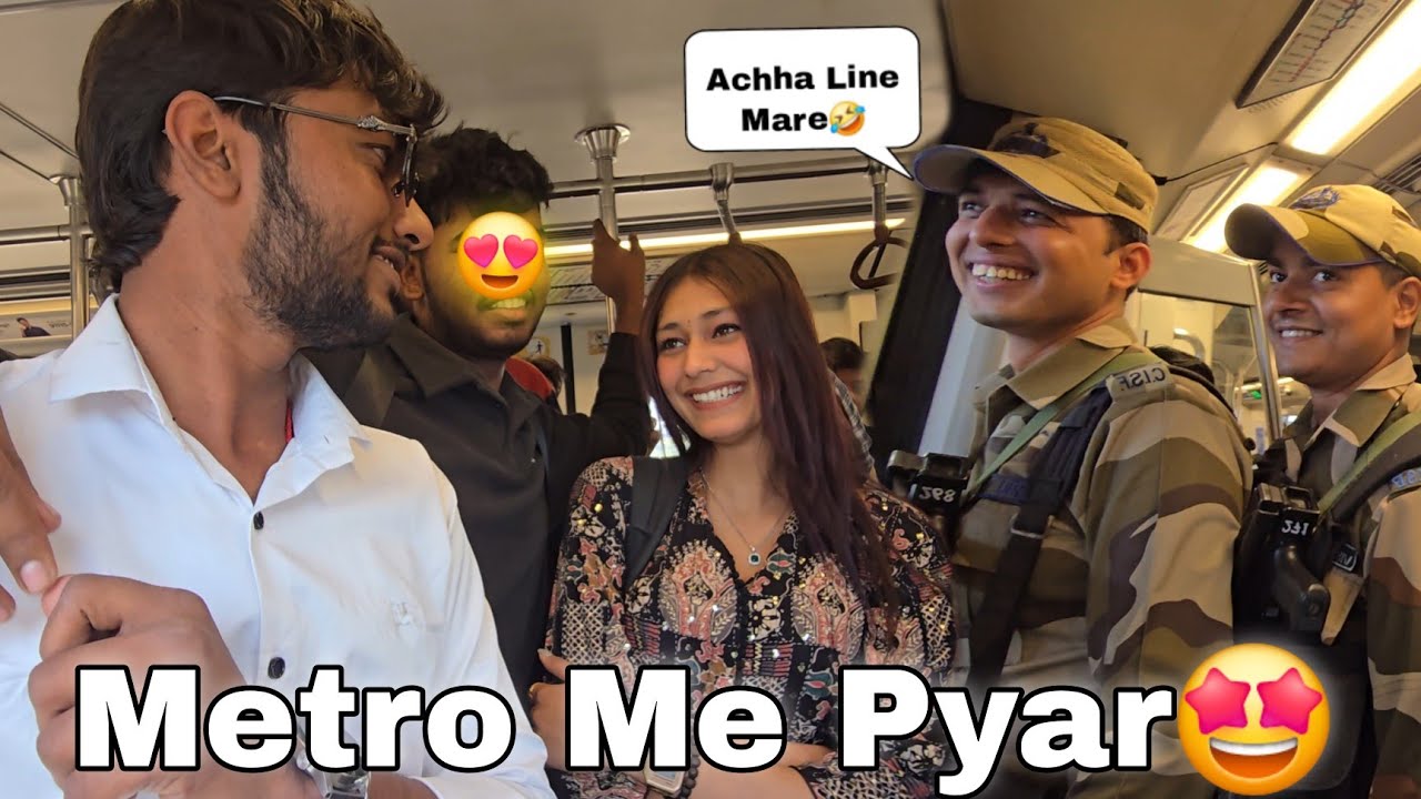 Metro Me Pyar🤩 Fauji Shock😲 || Guddu Vlogs