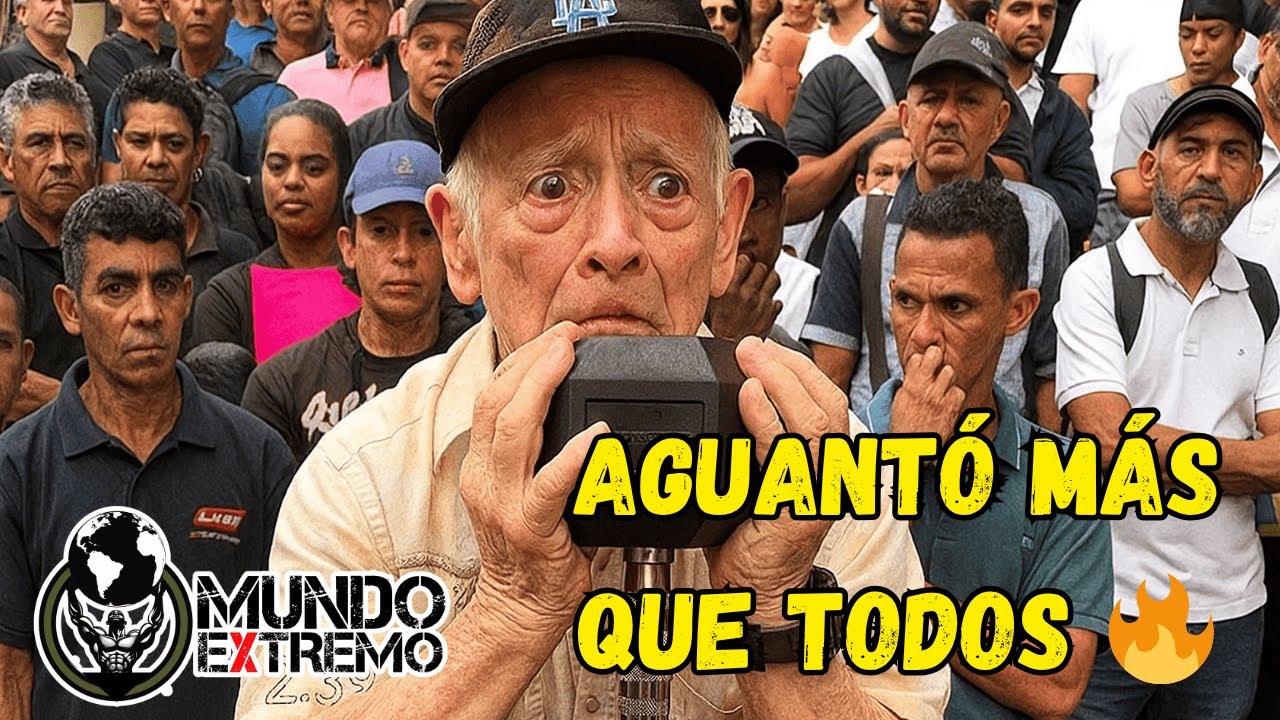 Abuelito sorprende a todos en sentadilla extrema 😱 &iexcl;No lo vas a creer!
