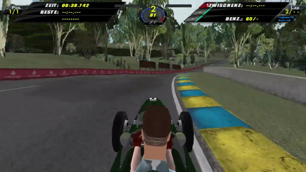 F1 Challenge VB 1950 Harrison Bathurst Onboard Lap