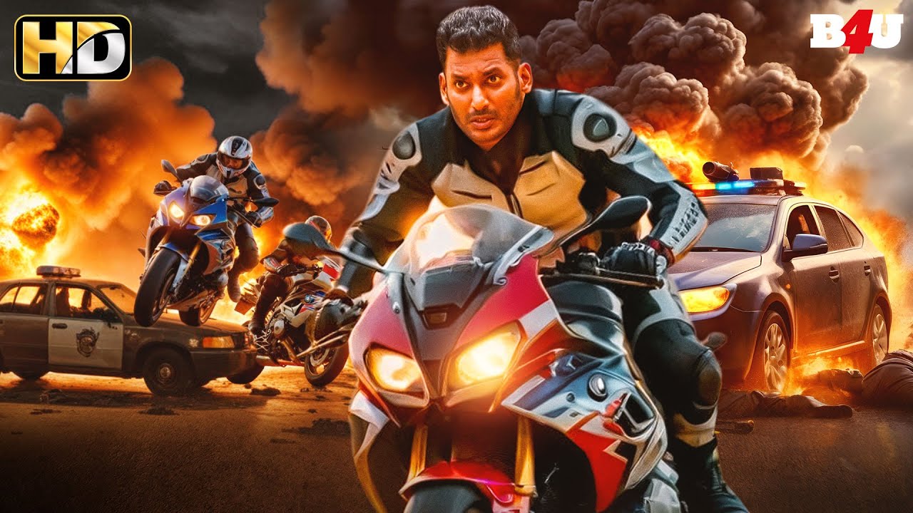 साउथ के सुपरस्टार विशाल की धामकेदार सुपरहिट फिल्म |  Movie Name : Chakra Ka Rakshak (20221