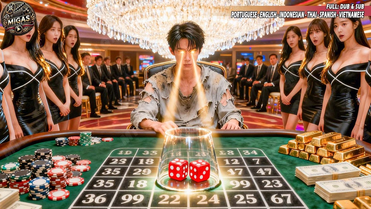 O Mendigo Entra No Cassino Com Uma Moeda, Usa Olho Divino E Ganha Trilhões Sem Parar