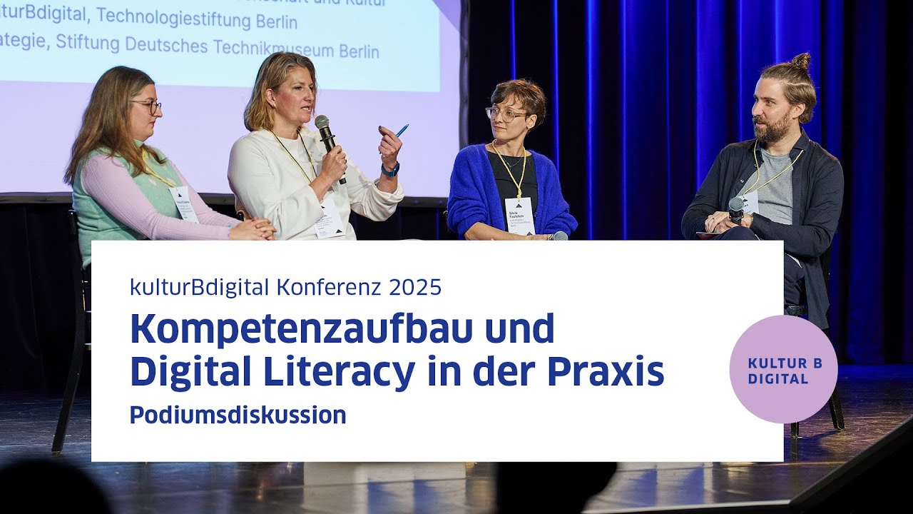 Panel: Wirksame Wissens-Netzwerke für den digitalen Kultur-Alltag | kulturBdigital-Konferenz 2025