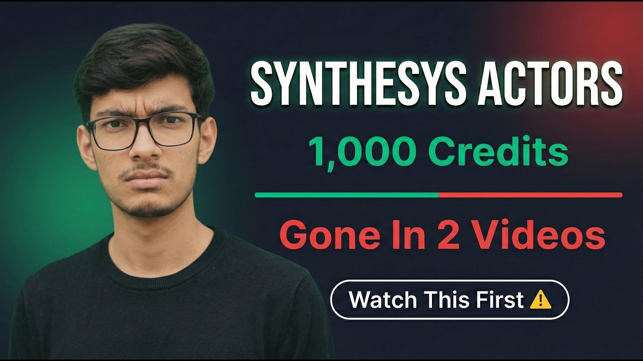 Обзор Synthesys Actors &mdash; 1000 Credits Gone In 2 Videos