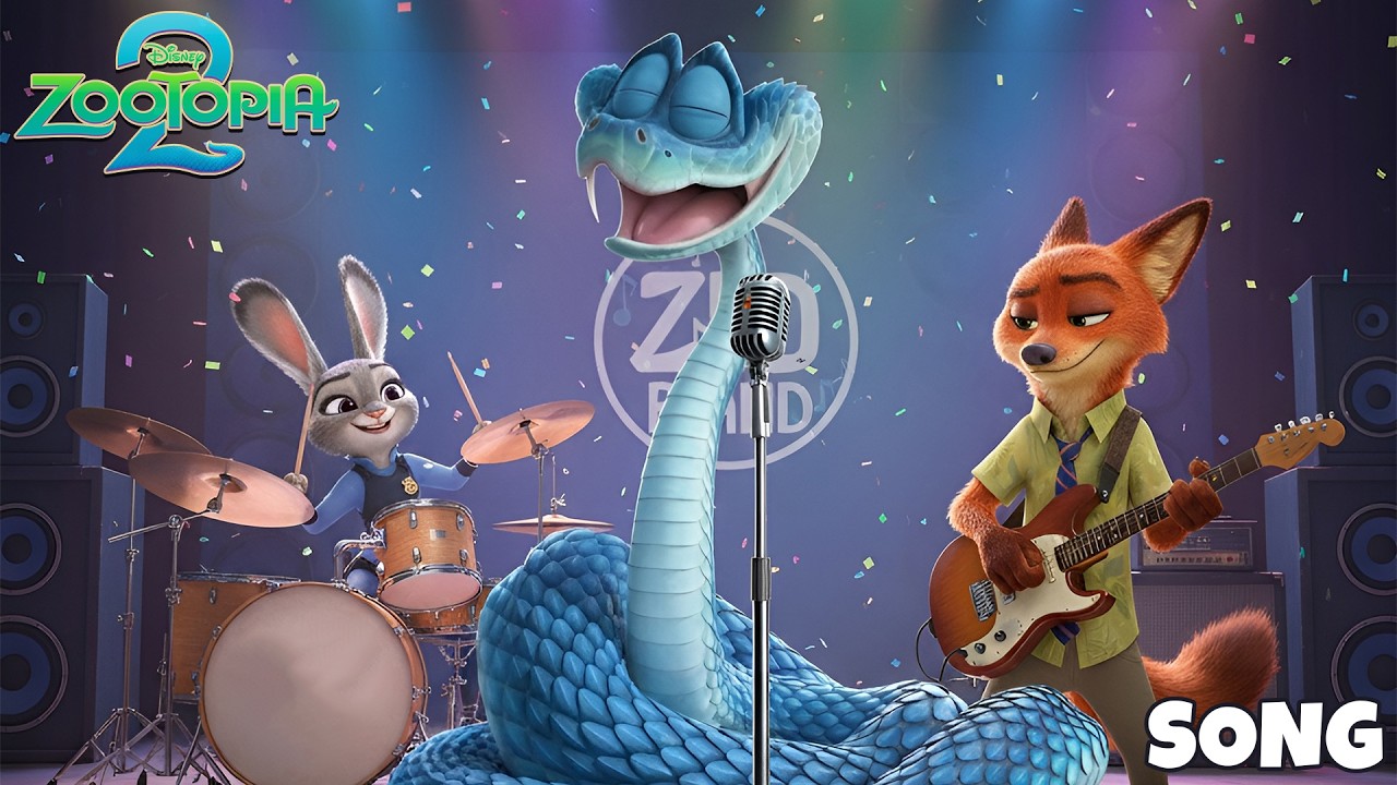 Gary De&rsquo;Snake: Shake, Snake, Shake (Zootopia 2 Inspo) Animated Music Video Croco Beat