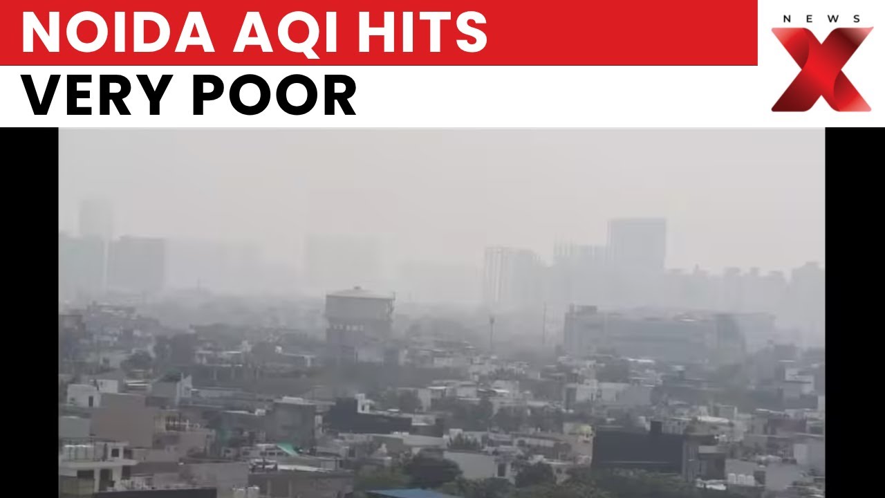 Noida AQI Crosses Dangerous Levels | Air Quality Drops Sharply Ahead of Festive Weekend | NewsX